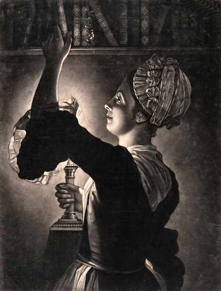 Mezzotint by Dawe after Foldsone, 1772