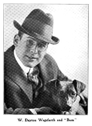 W.D. Wegefarth and Bum, 1915